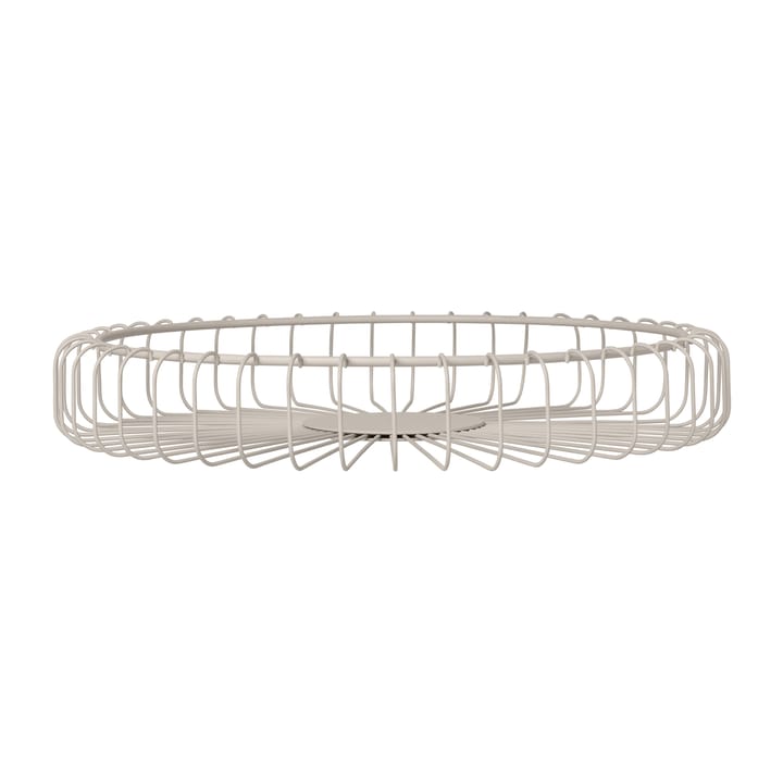 Estra wire basket Ø37 cm - Moonbeam - Blomus