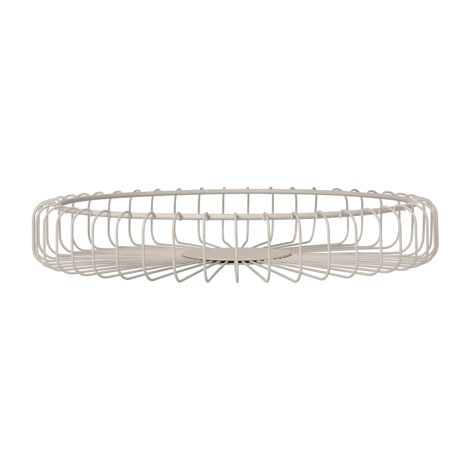Estra wire basket Ø37 cm, Moonbeam blomus