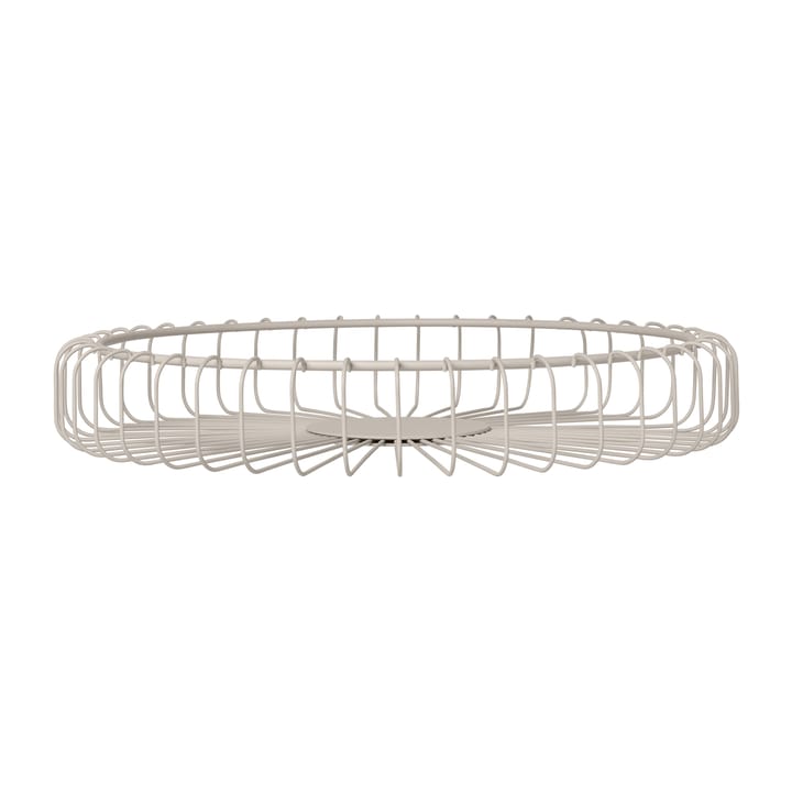 Estra wire basket Ø37 cm, Moonbeam Blomus