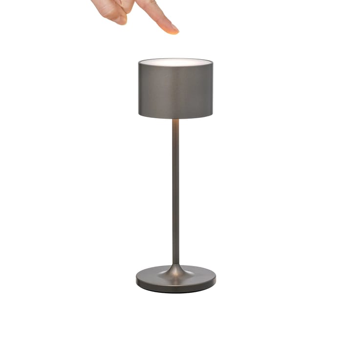 Farol mini LED lamp 19.5 cm, Burned metal Blomus