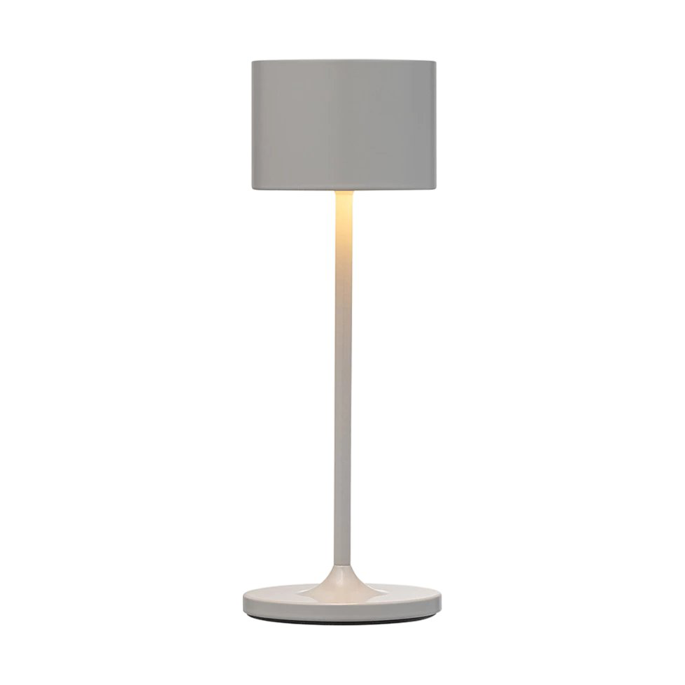 blomus Farol mini LED lamp 19.5 cm Satellite | Scandinavian Design | Desk & table lamps | Grey