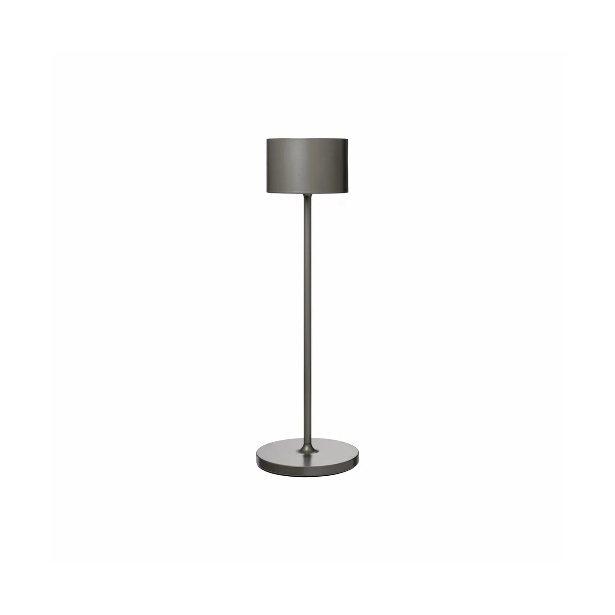 blomus Farol mobile LED-lamp 33 cm Burned Metal | Scandinavian Design | Desk & table lamps | Grey