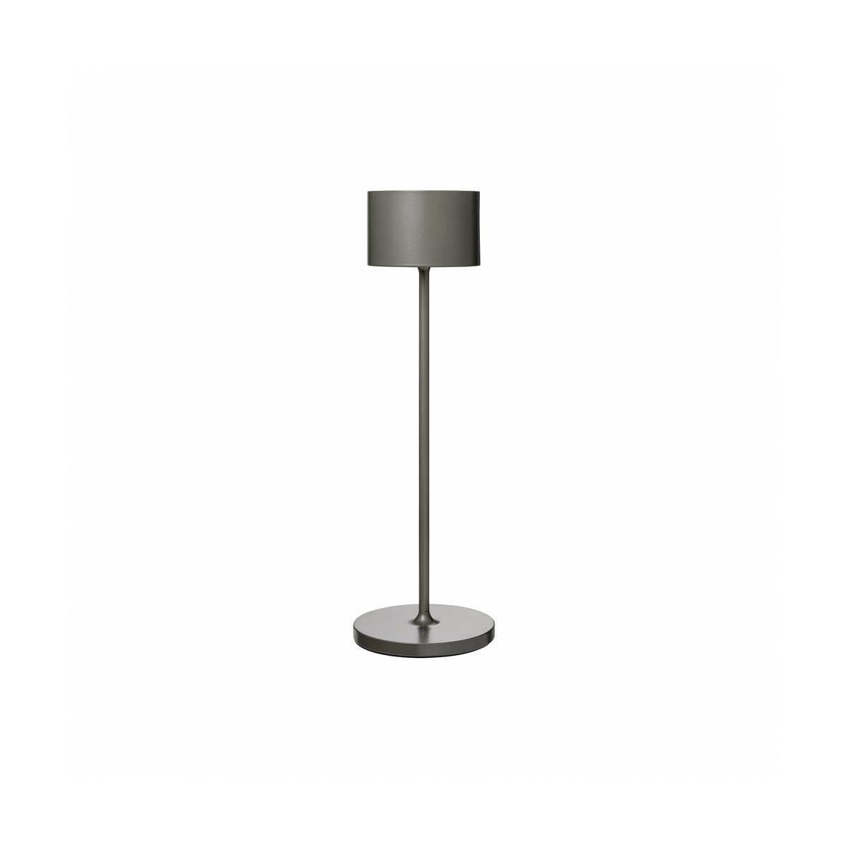 blomus Farol mobile LED-lamp 33 cm Burned Metal | Scandinavian Design | Desk & table lamps | Grey