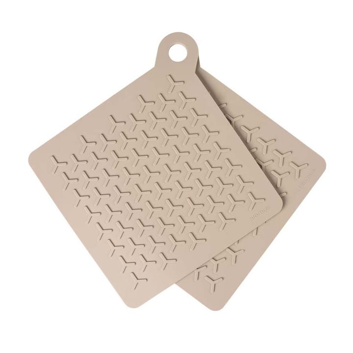 Flip oven mitt 2-pack, nomad (beige) Blomus