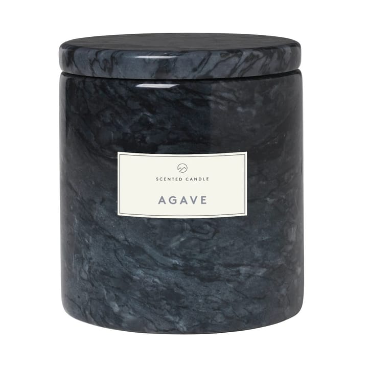 Frable scented candle marble Ø10 cm - Magnet-agave - Blomus