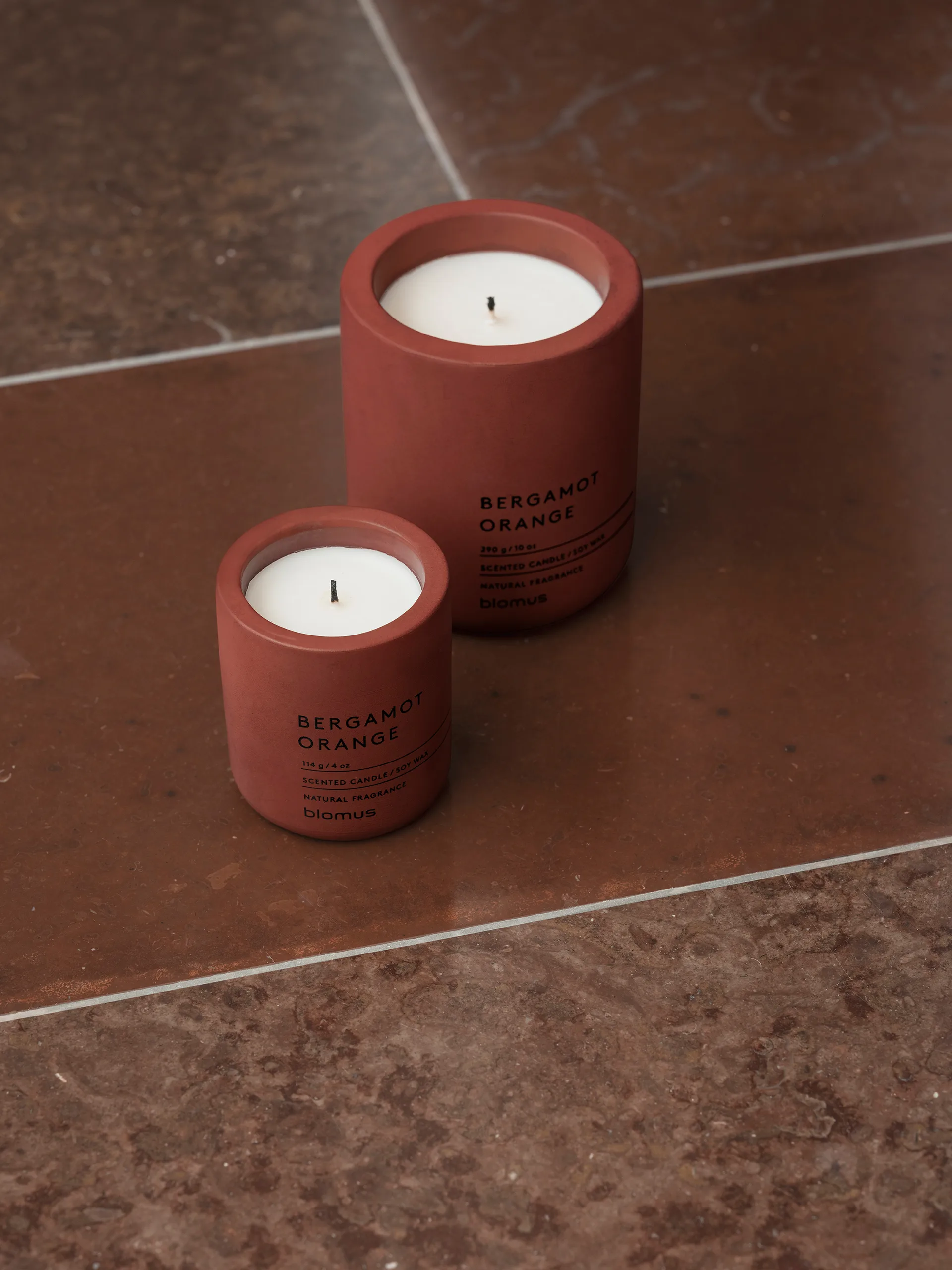 Fraga scented candles 24 hours, Bloody Orange Cedar Wood blomus
