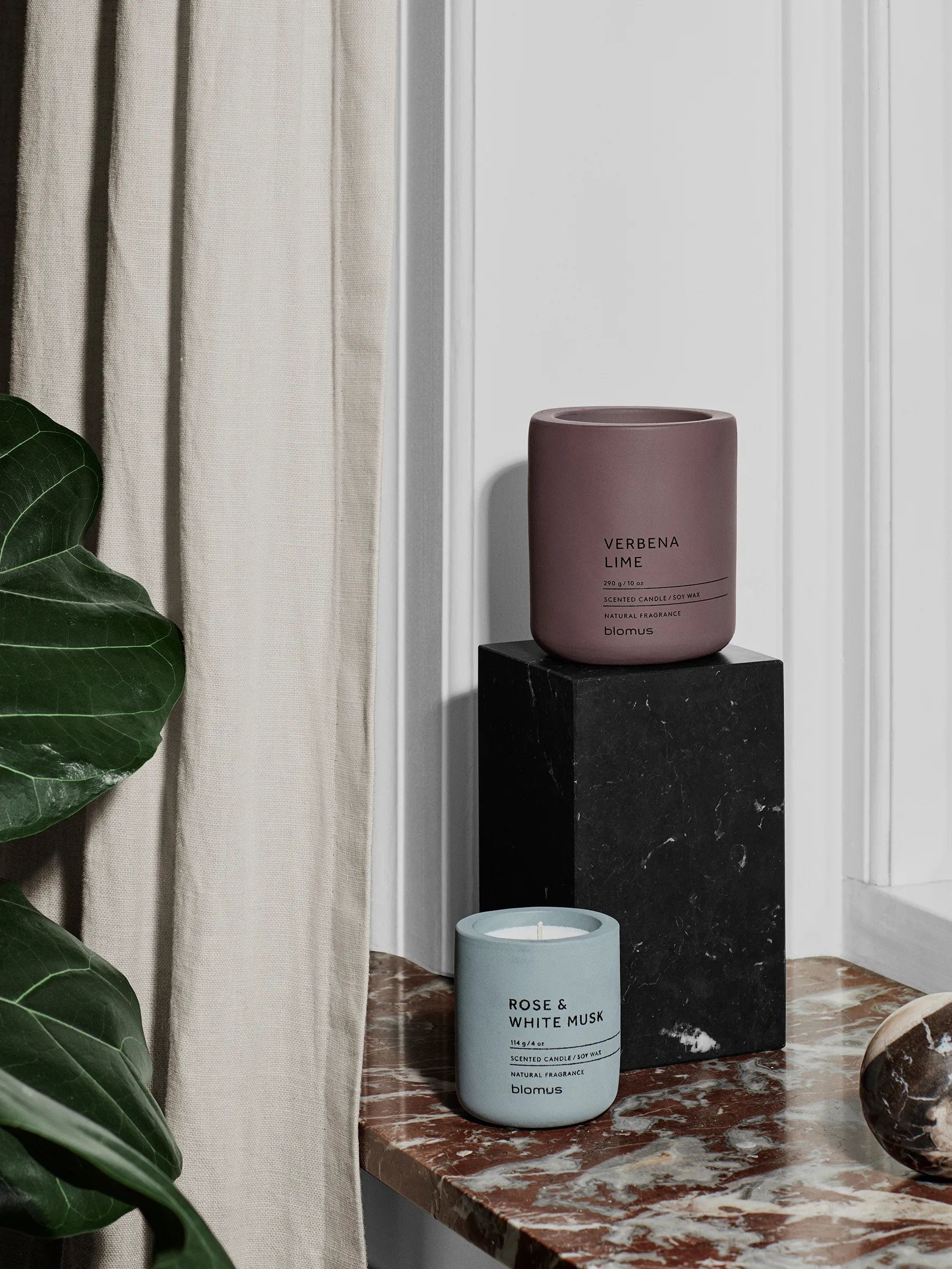 Fraga scented candles 24 hours from blomus - NordicNest.com