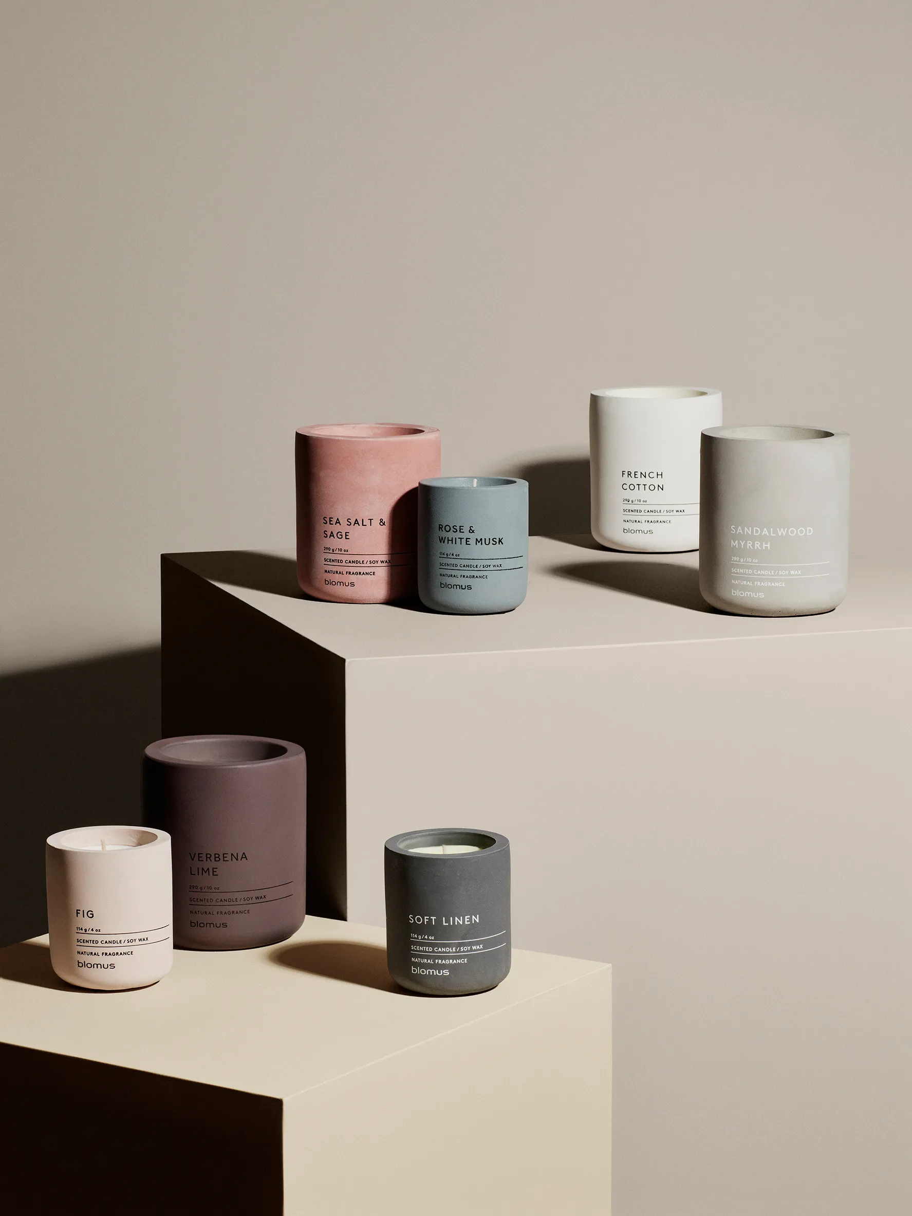 Fraga scented candles 24 hours from blomus - NordicNest.com