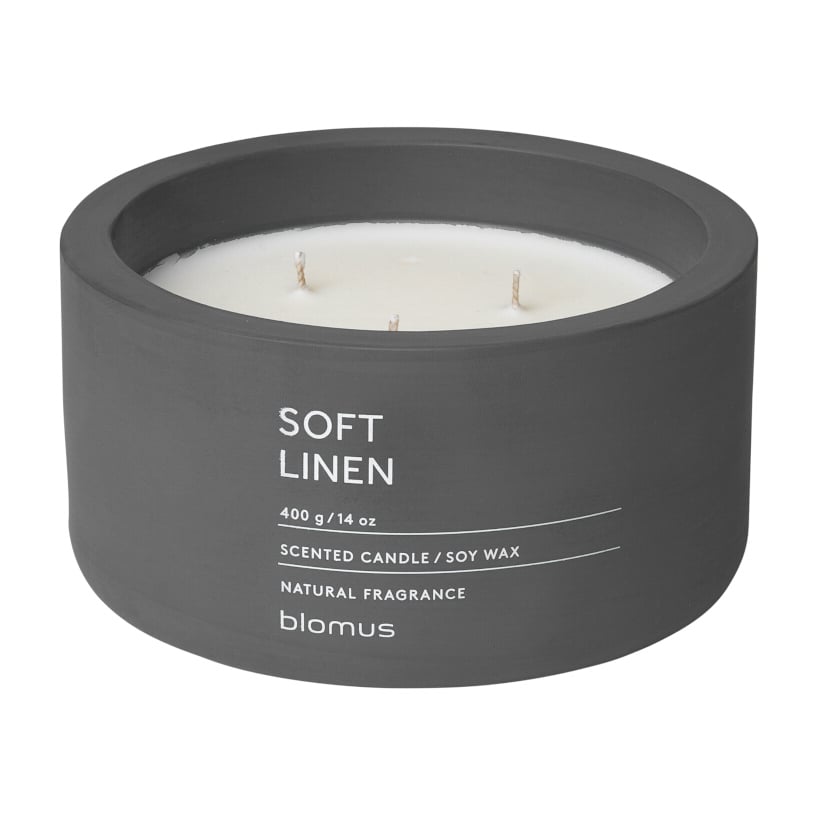blomus Fraga scented candles 25 hours Soft Linen-Magnet
