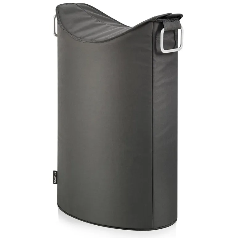 Frisco laundry basket, Anthracite blomus