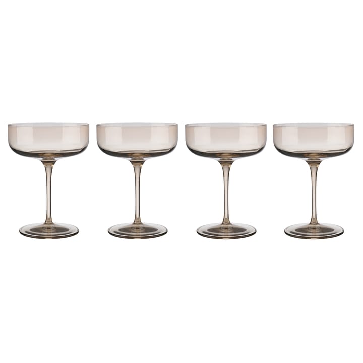 Fuum champagne glass coupe 30 cl 4-pack - Nomand - blomus