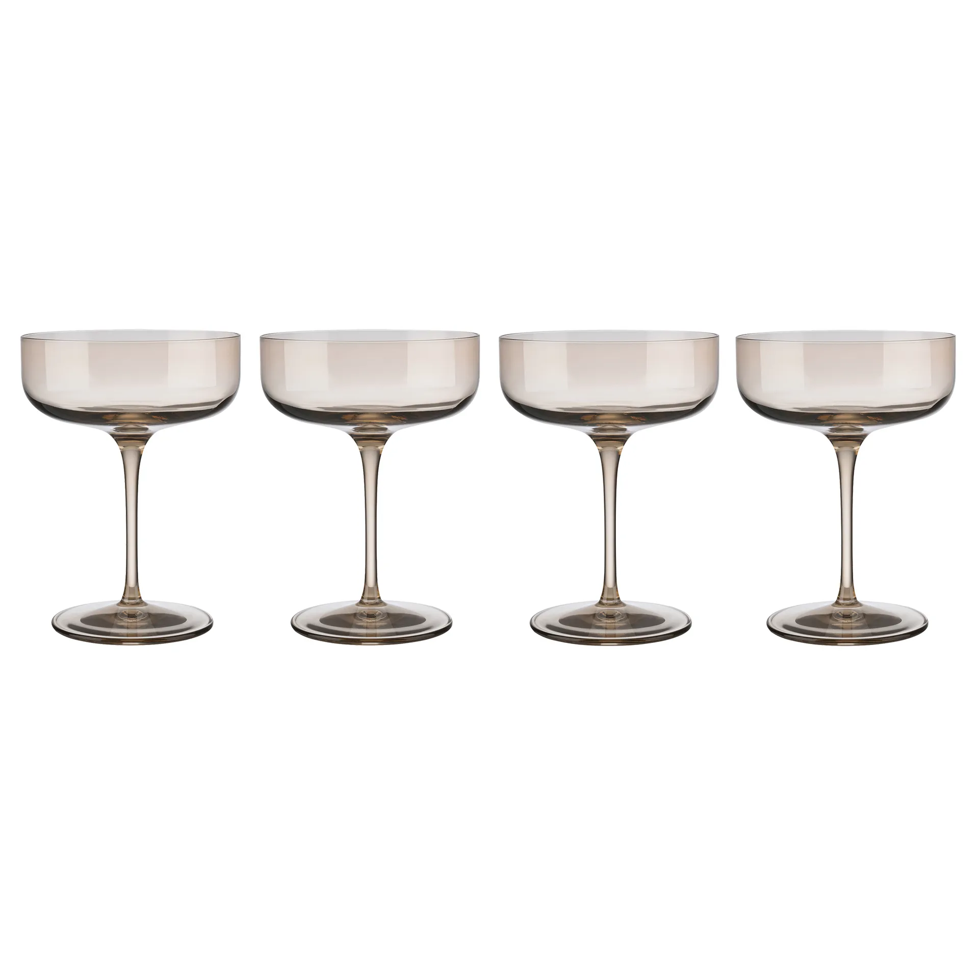 Fuum champagne glass coupe 30 cl 4-pack, Nomand blomus