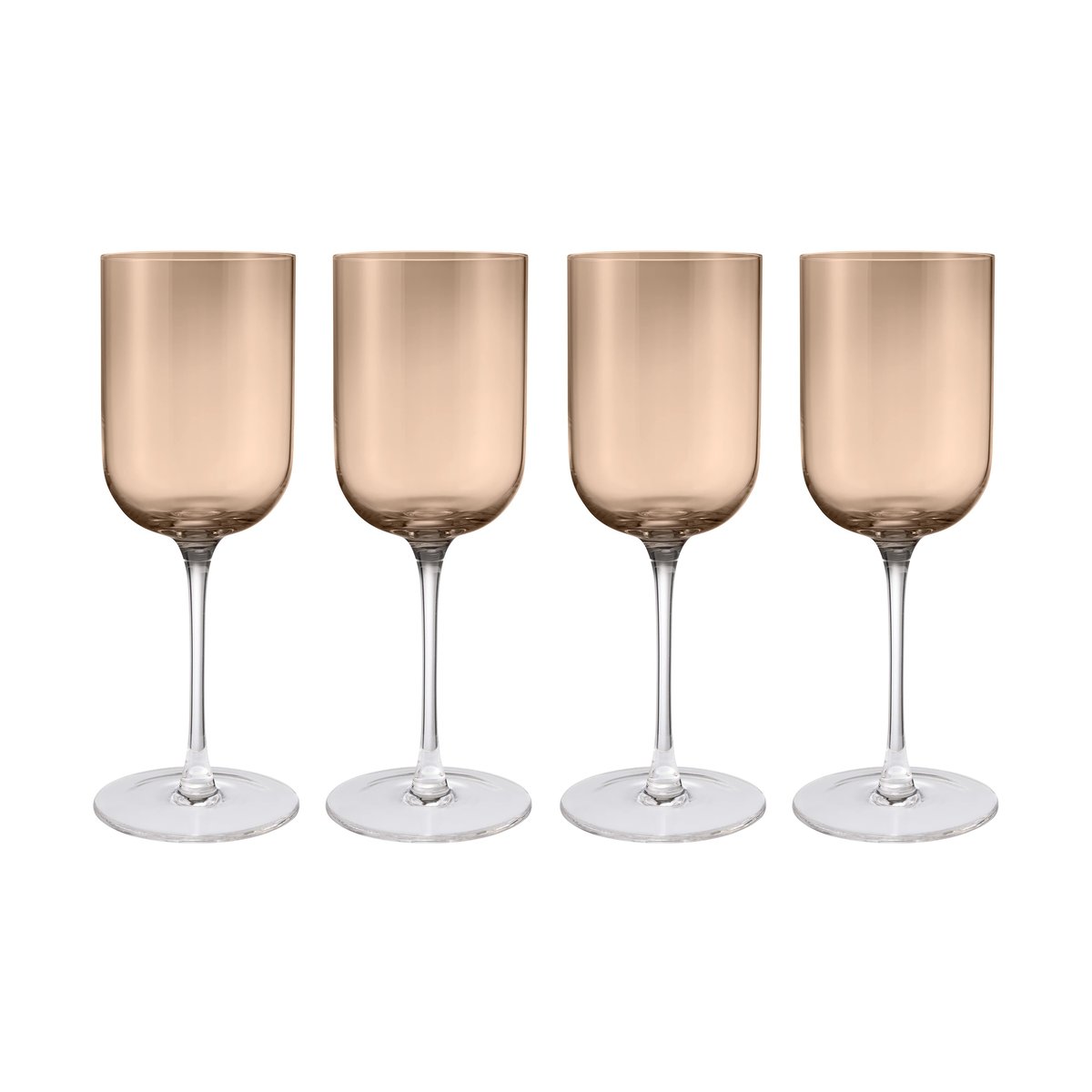 blomus Fuumi red wine glass 40 cl 4-pack Coffee-clear