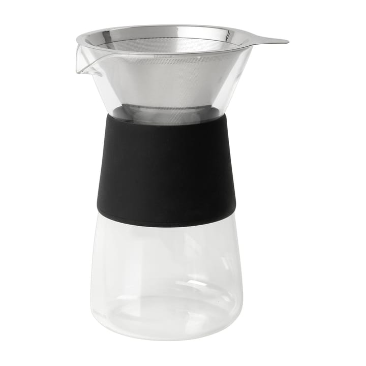 Graneo coffee machine - Glass-stainless steel - Blomus