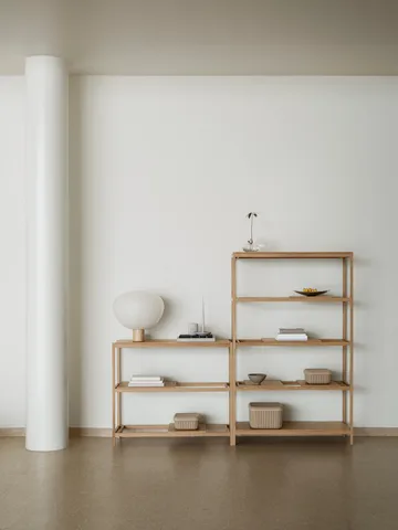 Kami table lamp - Oak, Ø46 cm - blomus