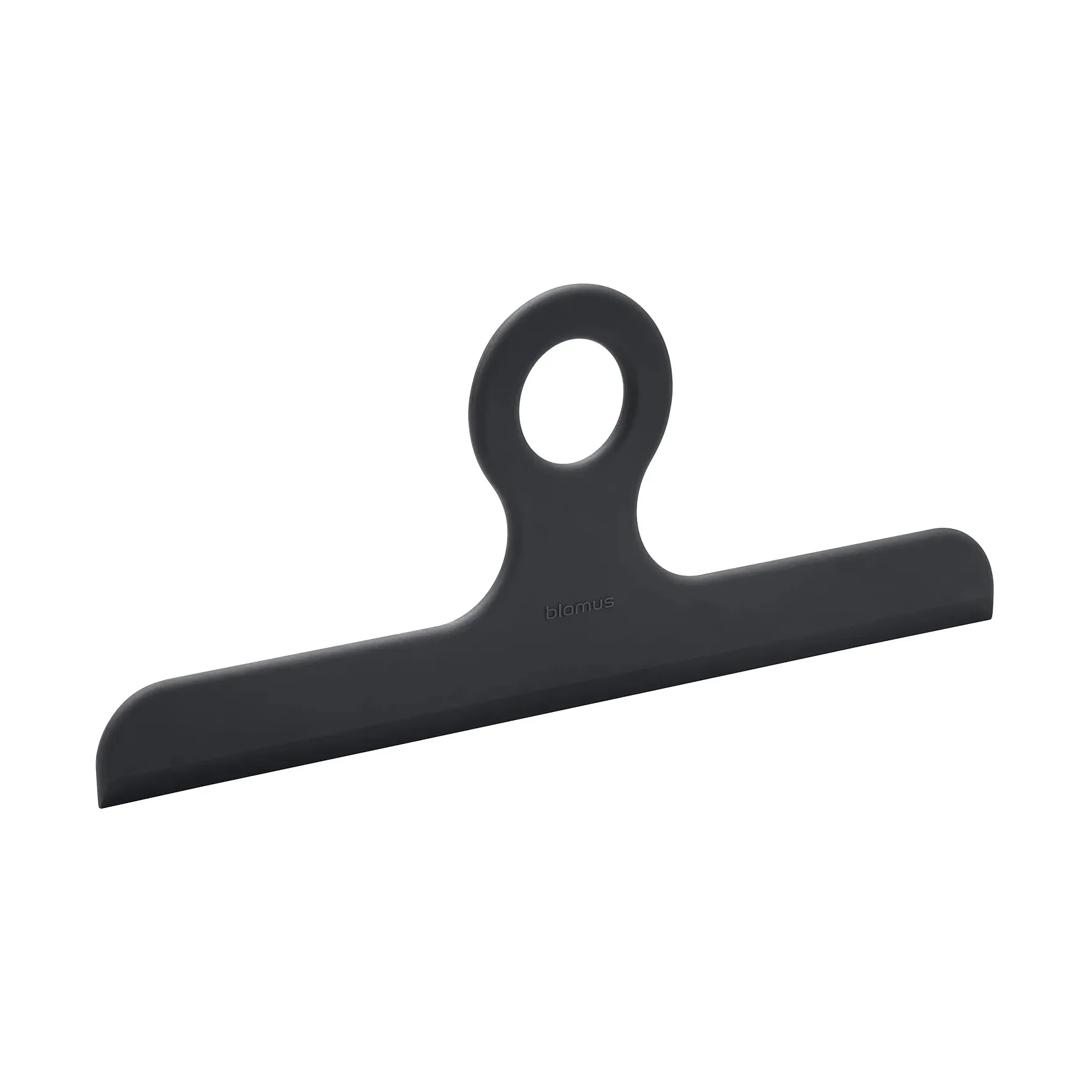 Kapi shower squeegee with hook, Black blomus