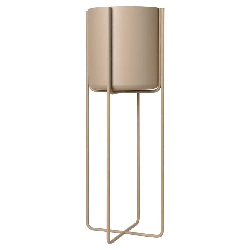 blomus Kena flower pot M h80,5 cm o29 cm nomad (beige)