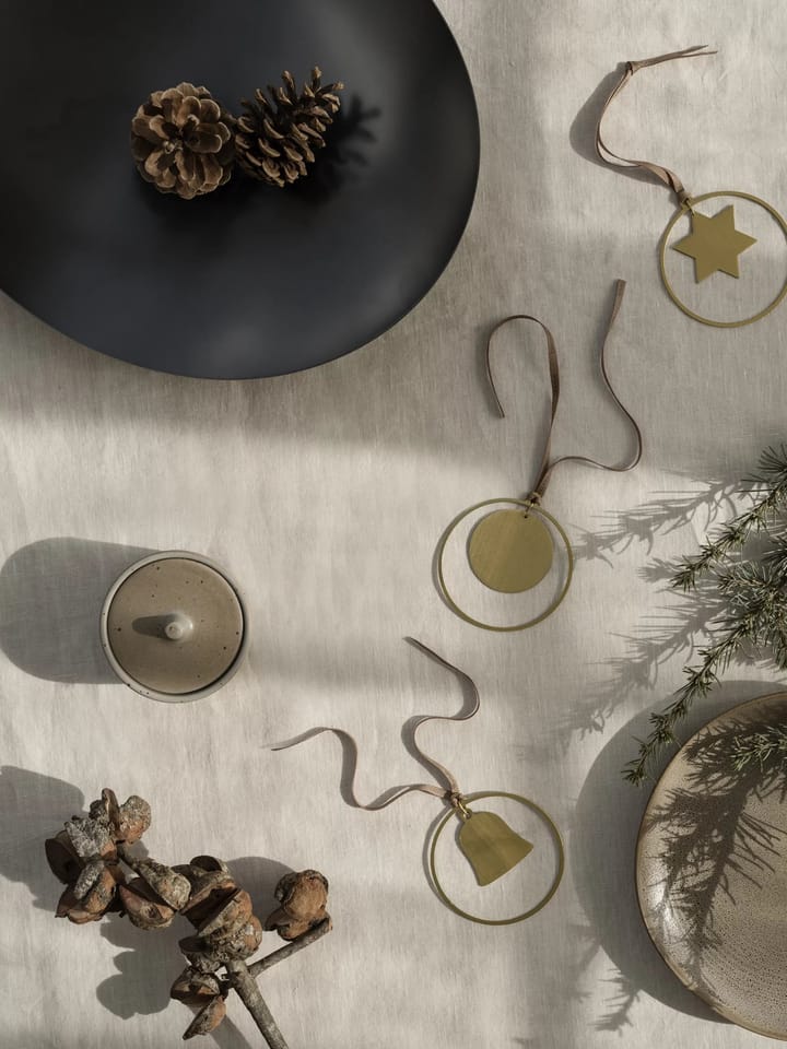 KITAI tree decoration 8,5 cm 4-pack, Circle Blomus