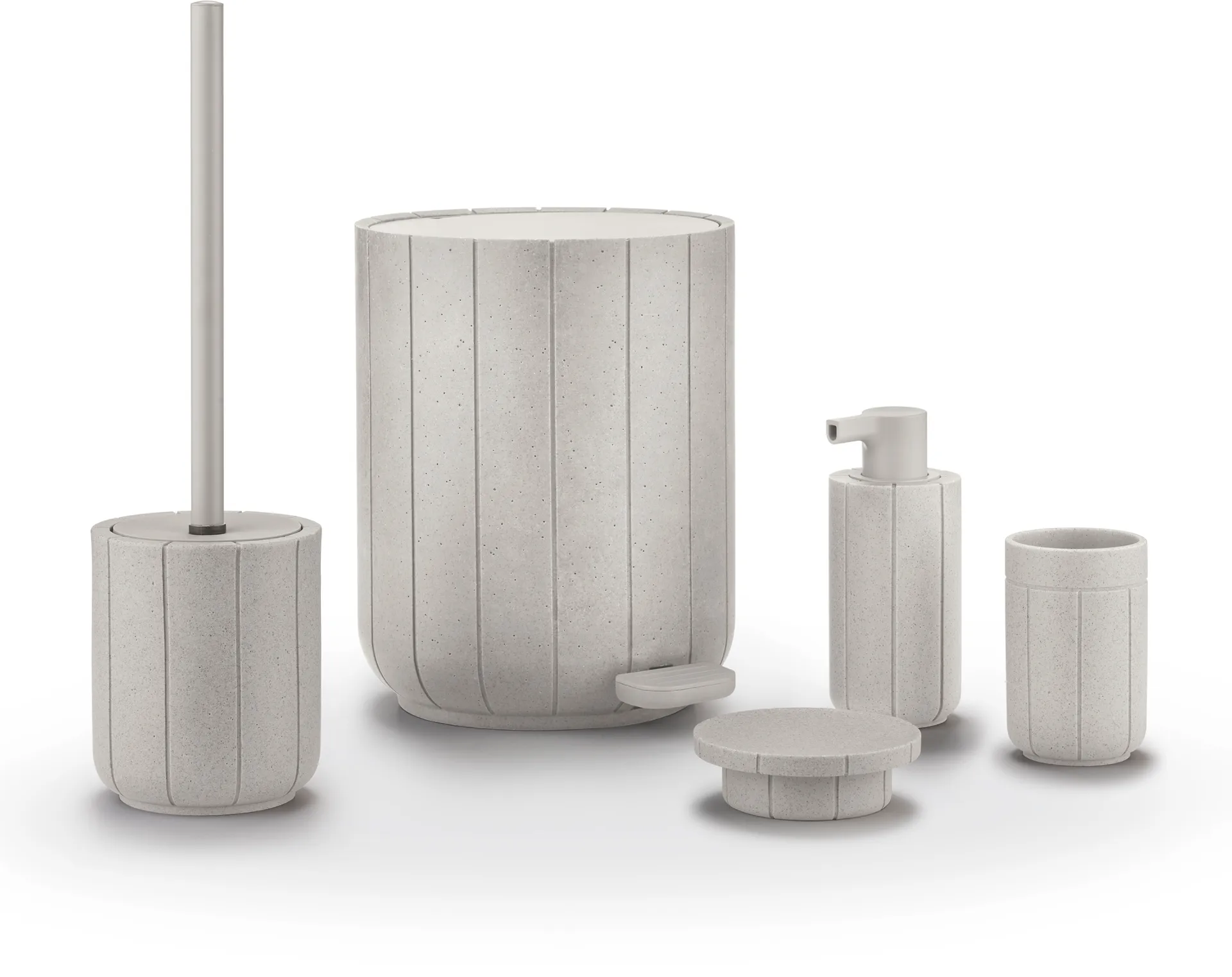 Kua toilet brush, Moonbeam, Ø11x39 cm blomus