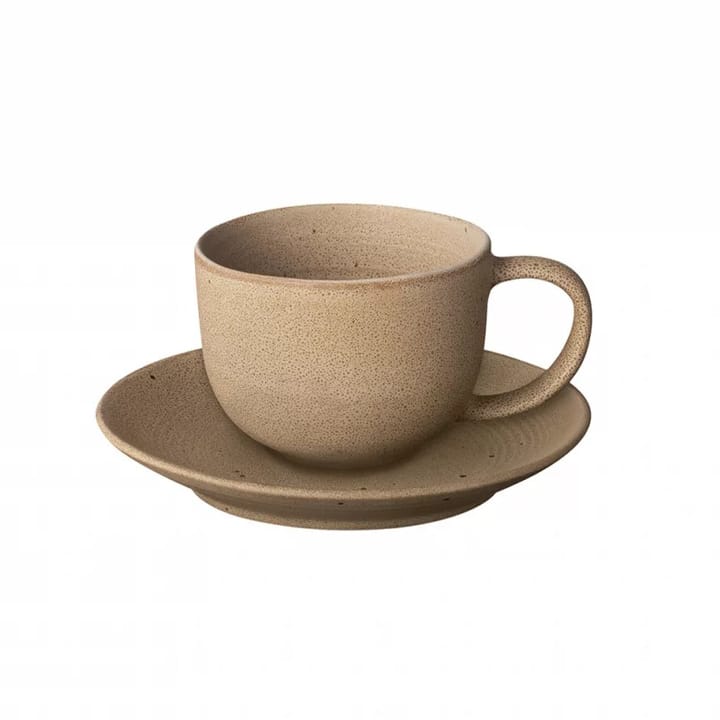 Kumi cup with saucer 19 cl 2-pack - Fungi - Blomus