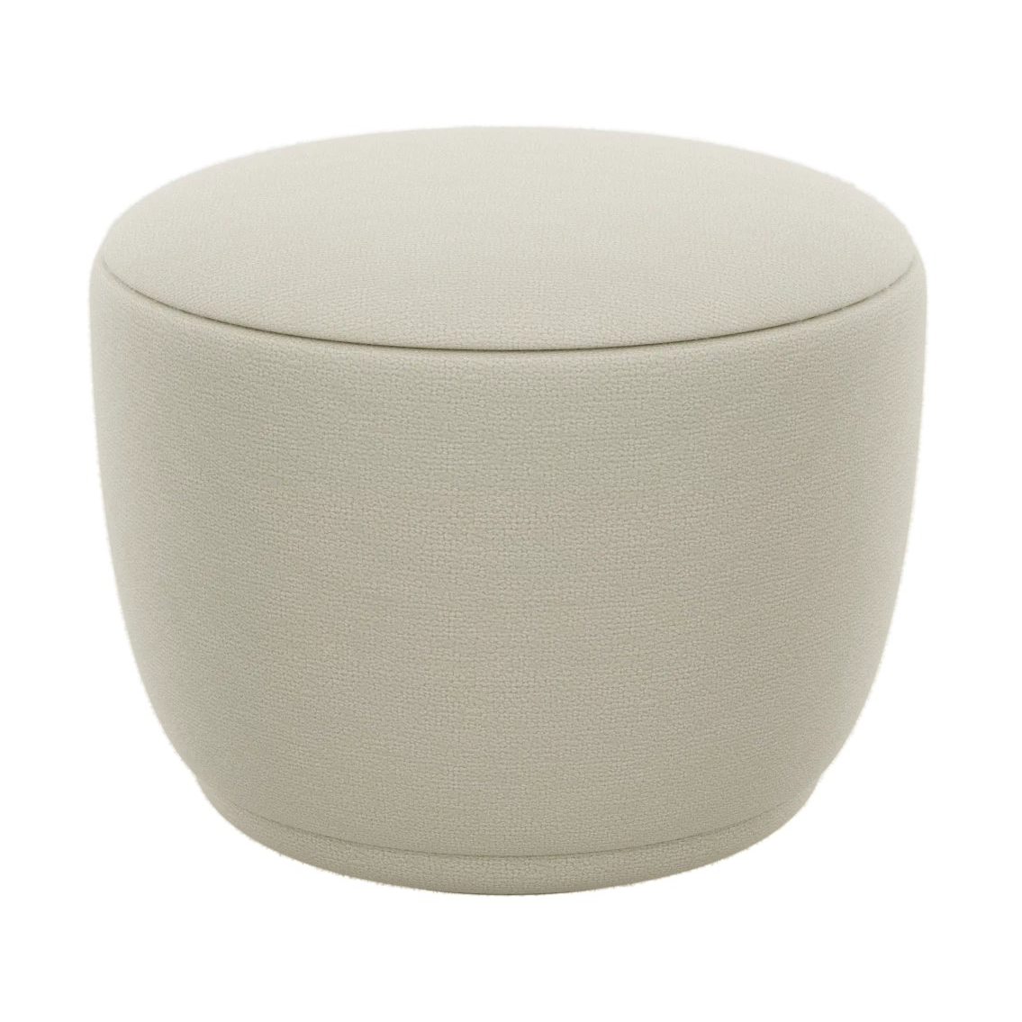 blomus Kuon ottoman 45xØ48 cm Boucla Beige