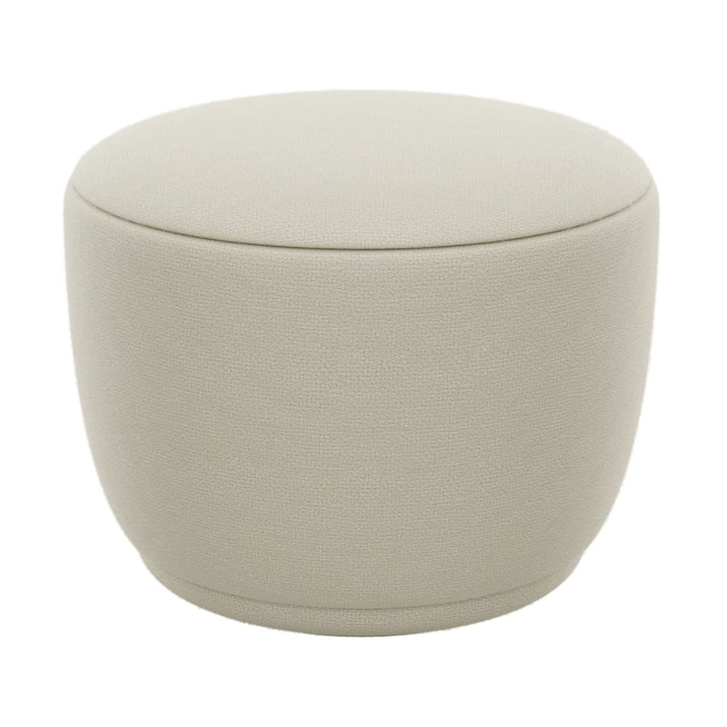 blomus Kuon ottoman 45xØ48 cm Boucla Beige