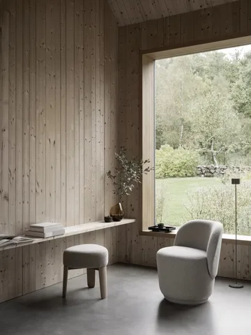 Kuon stool Ø47x45 cm - Socia Dessert - blomus