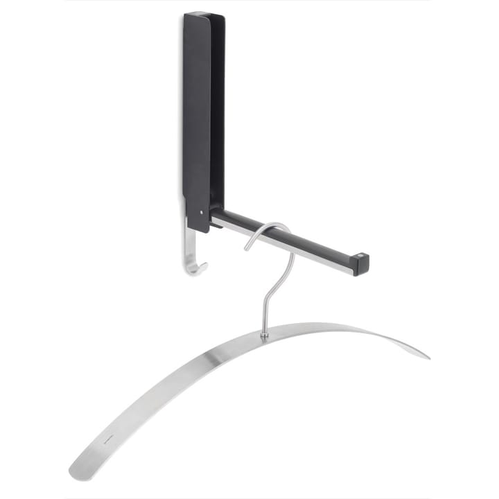 Lanca folding wall hook - Black - blomus