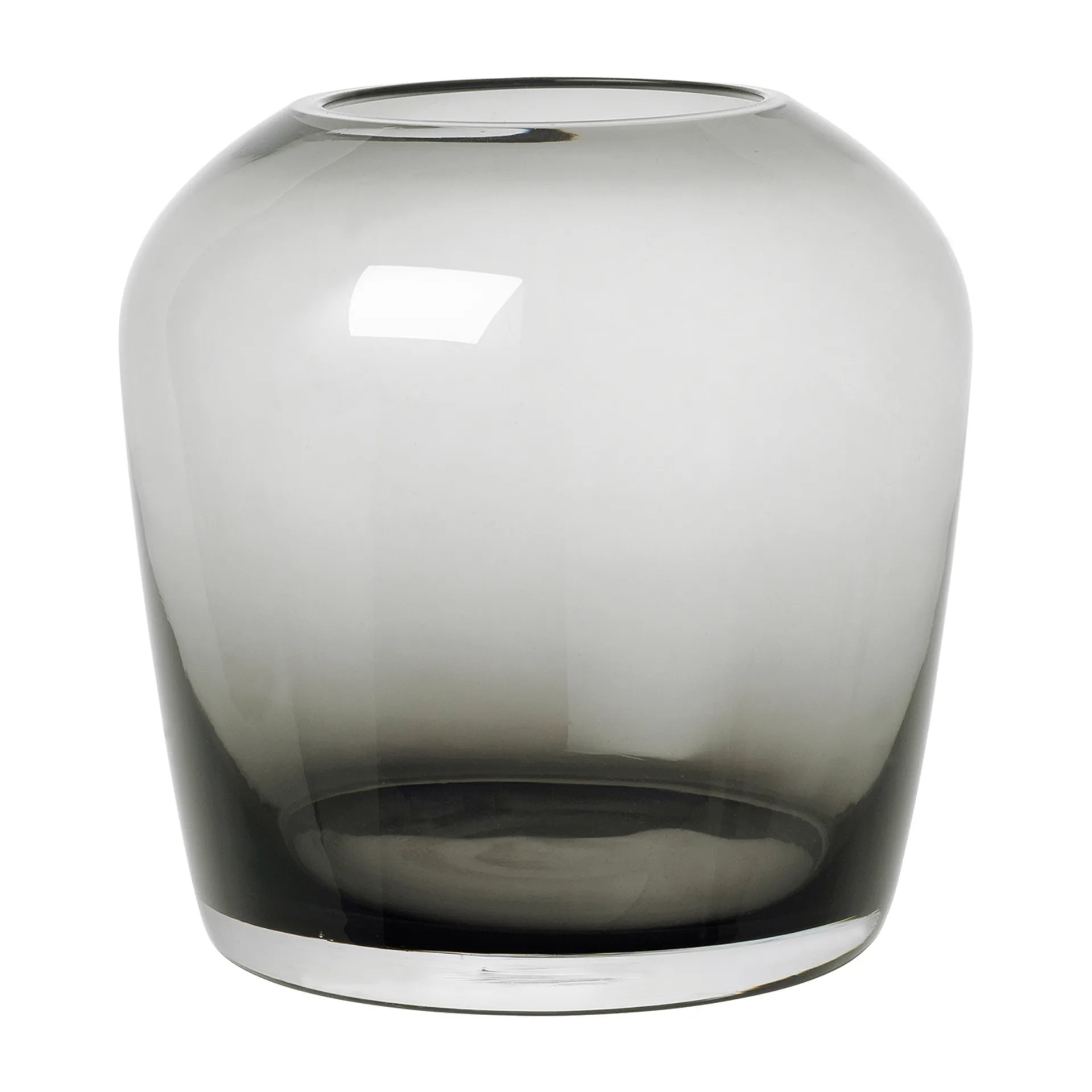 Leta vase 15 cm, Smoke blomus