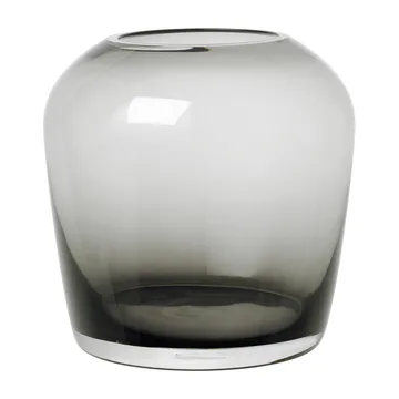 Leta vase 15 cm - Smoke - blomus