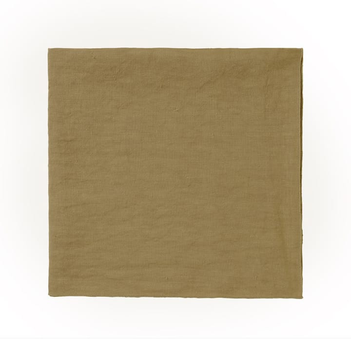 Lineo linen napkin 42x42 cm - Dull gold - blomus