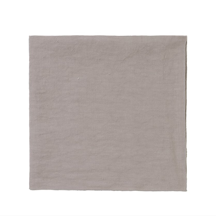 blomus Lineo linen napkin 42x42 cm Fungi | Scandinavian Design | Linen & cotton napkins | Beige