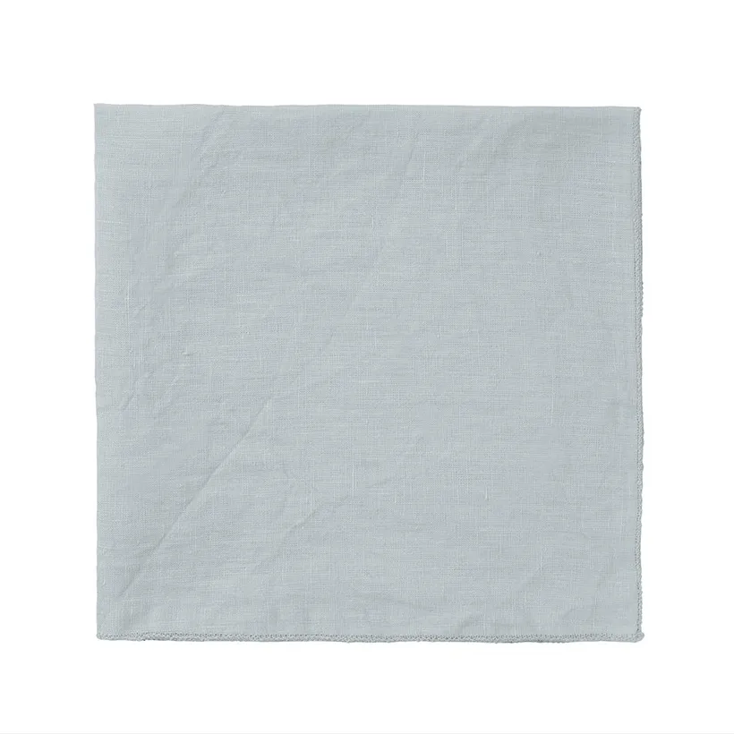 blomus Lineo linen napkin 42x42 cm Micro chip | Scandinavian Design | Linen & cotton napkins | Grey