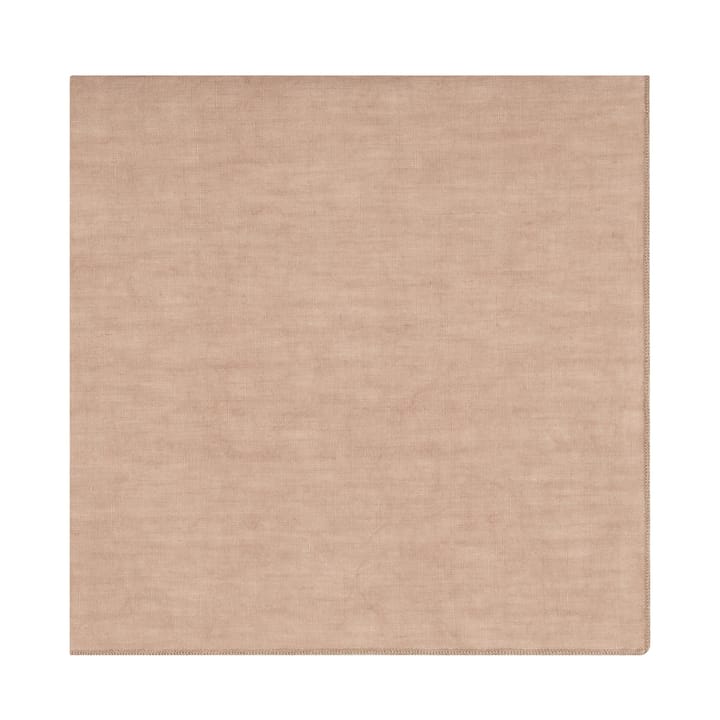 Lineo linen napkin 42x42 cm - Misty rose - Blomus