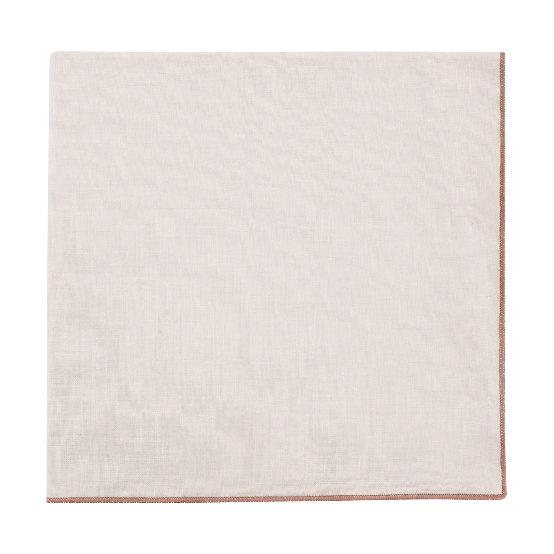 Lineo linen napkin 42x42 cm, Moonbeam-mocha mousse blomus