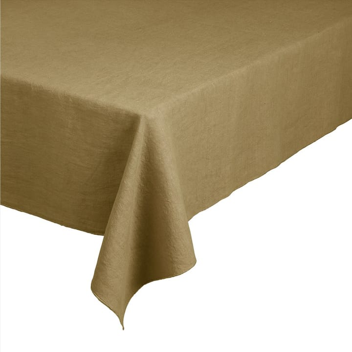 Lineo table cloth 220x140 cm - Dull gold - Blomus