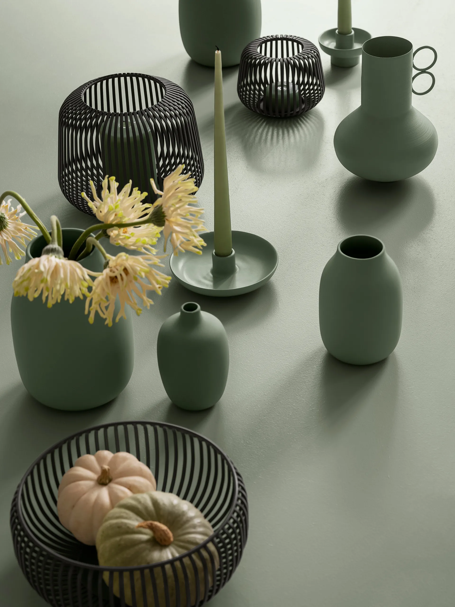 Lito lanterna lantern Ø20 cm, Agave Green blomus