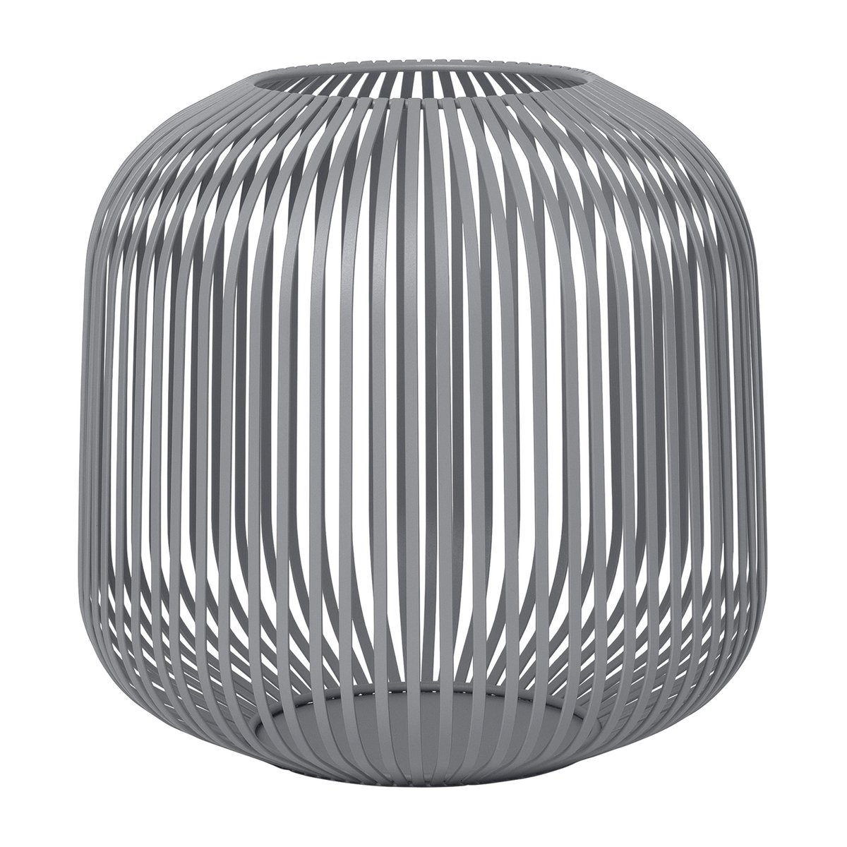 blomus Lito lanterna lantern Ø27.5 cm Steel gray | Scandinavian Design | Tea light holders, lanterns & candle dishes | Grey