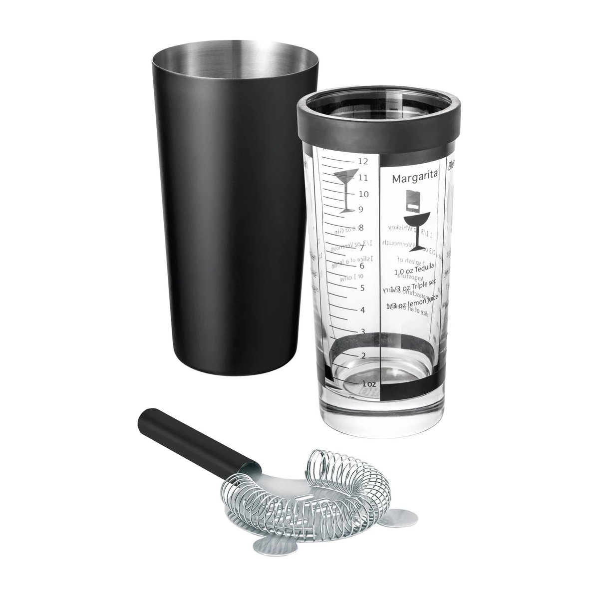 blomus Lounge Boston shaker set Black | Scandinavian Design | Cocktail shakers | Black