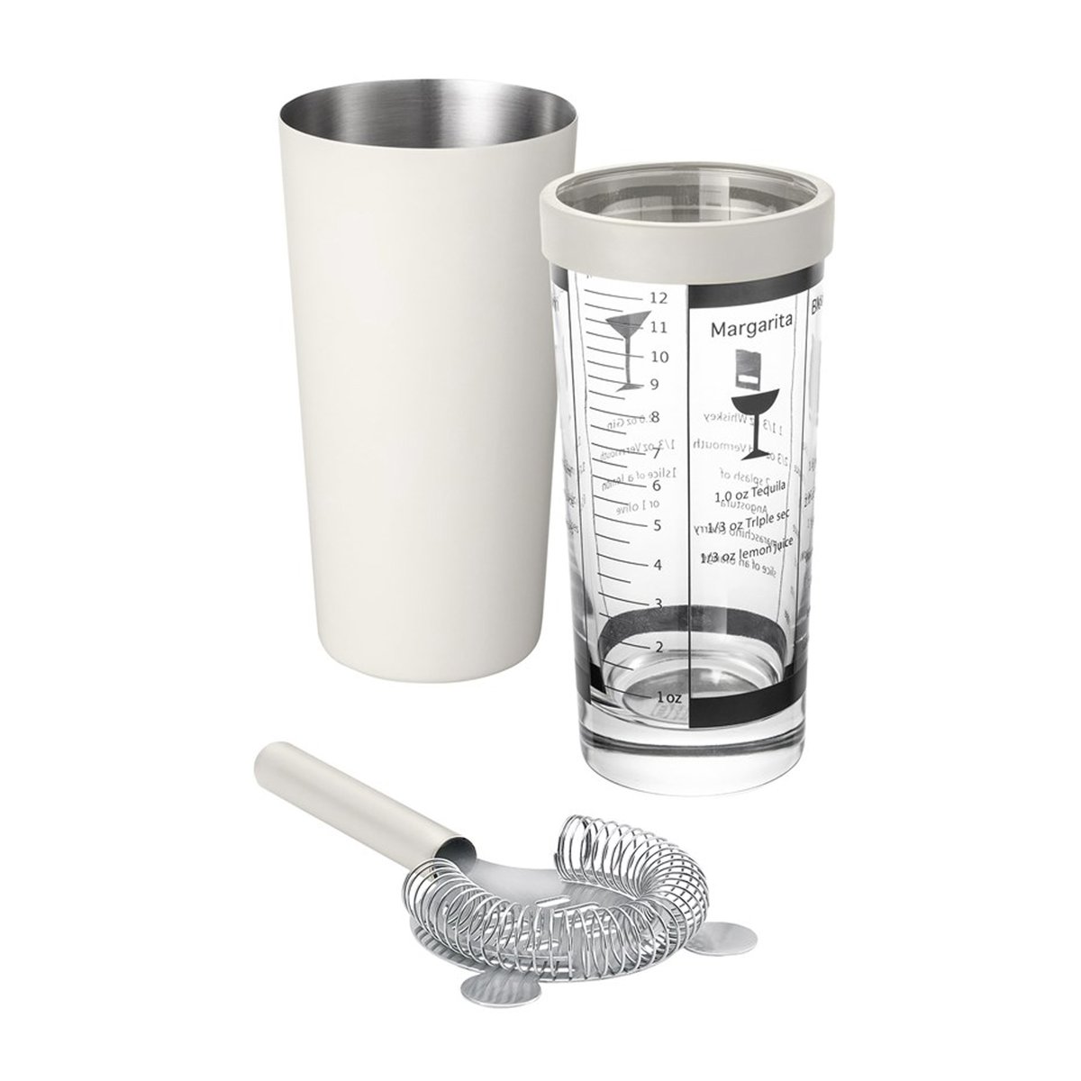 blomus Lounge Boston shaker set Moonbeam | Scandinavian Design | Cocktail shakers | Beige