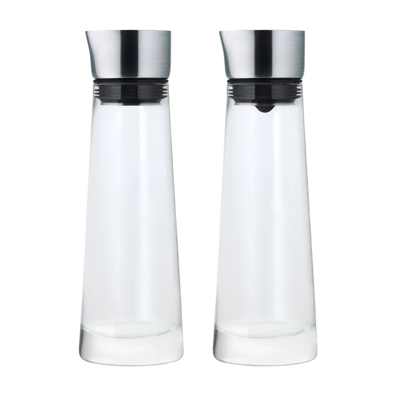 blomus Macchiato set sugar bowl and milk jug Glass-stainless steel