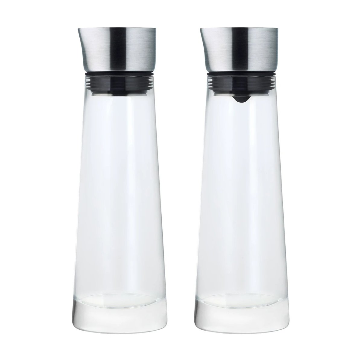 blomus Macchiato set sugar bowl and milk jug Glass-stainless steel