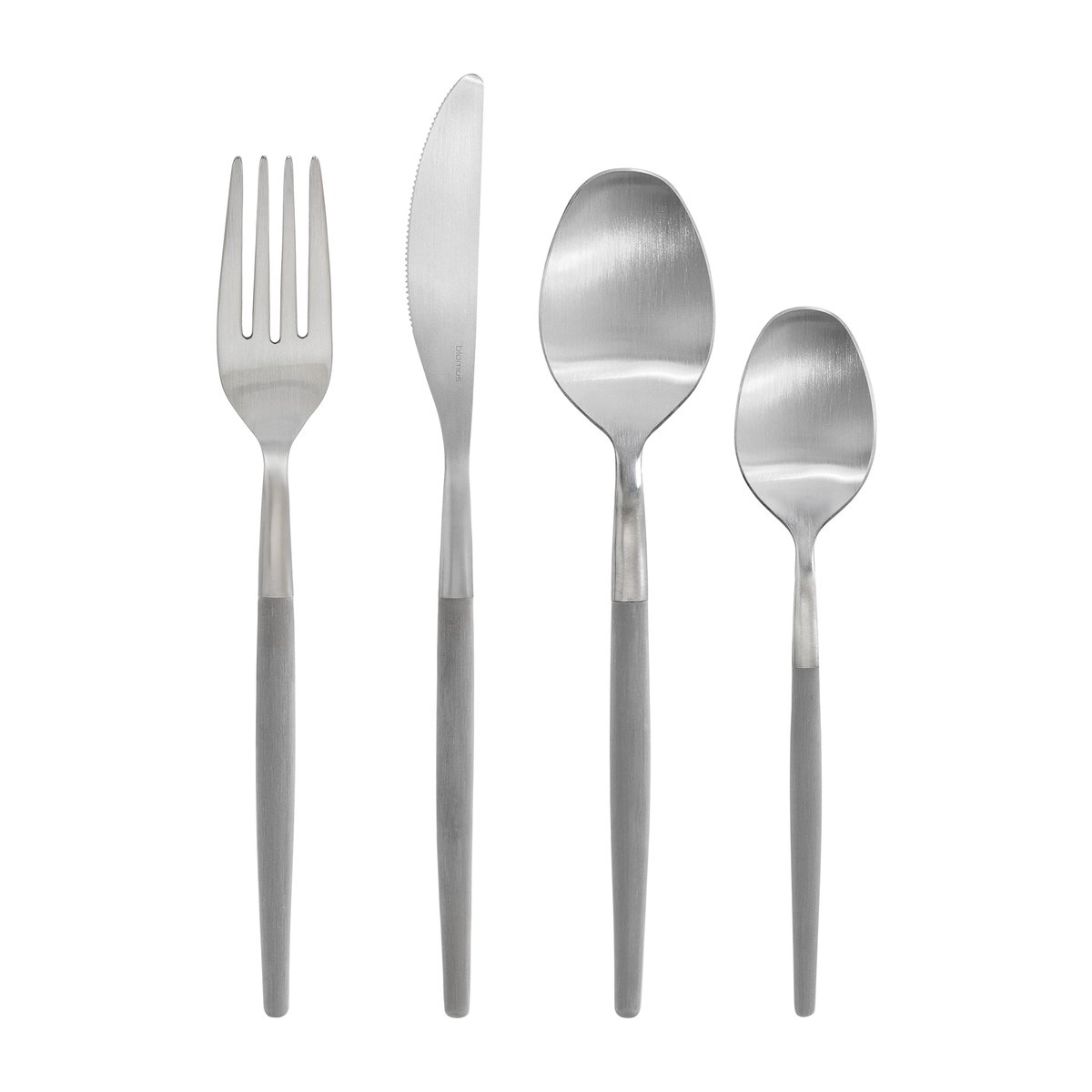 blomus Maxime cutlery 16 pieces Mourning dove | Scandinavian Design | Cutlery sets | Grey