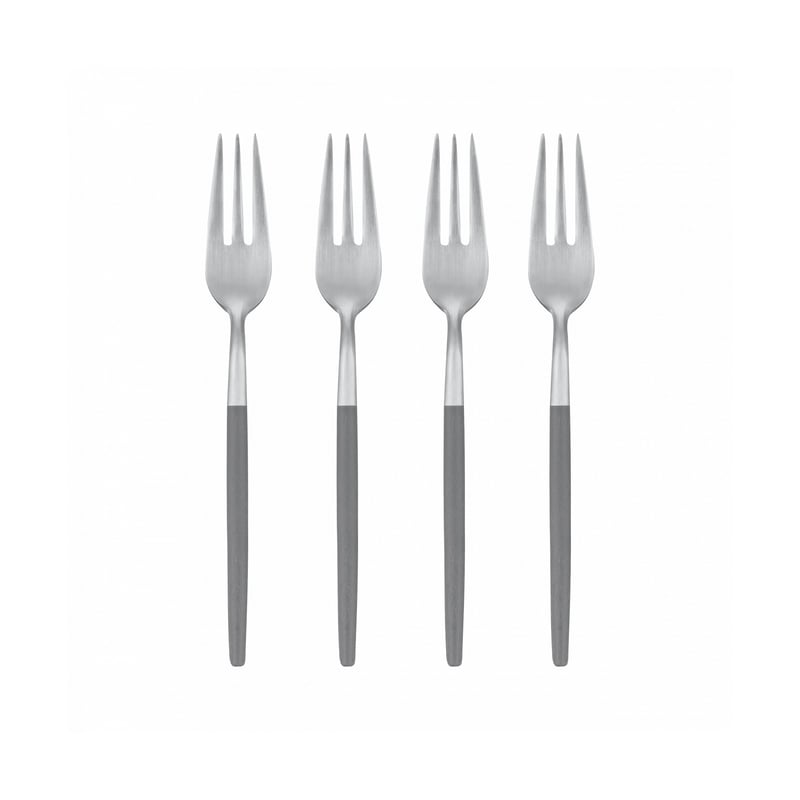 blomus Maxime dessert fork 4-pack Sharkskin