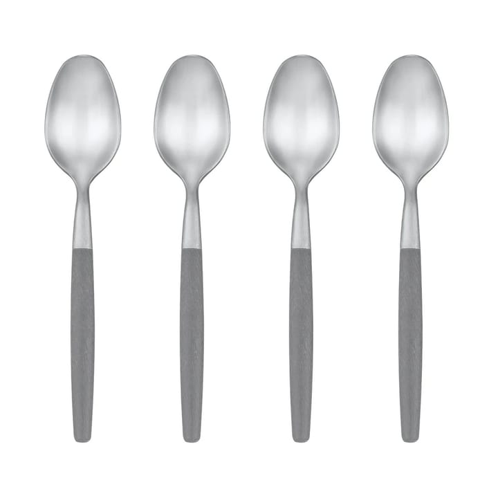 Maxime espresso spoon 11 cm 4-pack - Sharkskin - blomus