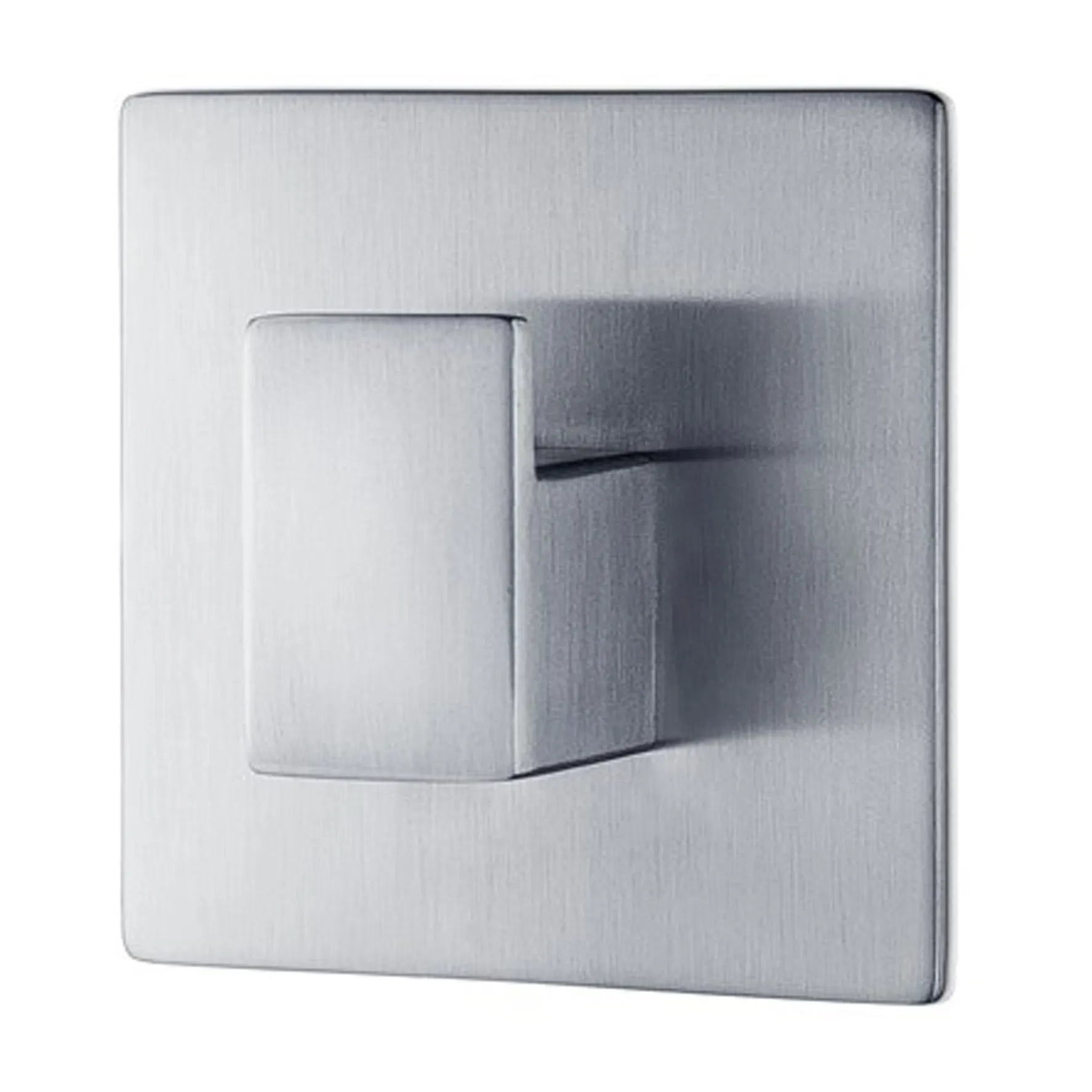 Menoto self-adhesive hook 6x6 cm, Matt stainless steel blomus