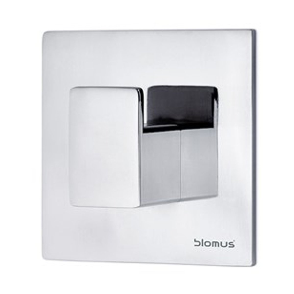 blomus Menoto self-adhesive hook 6x6 cm Polerat stainless steel