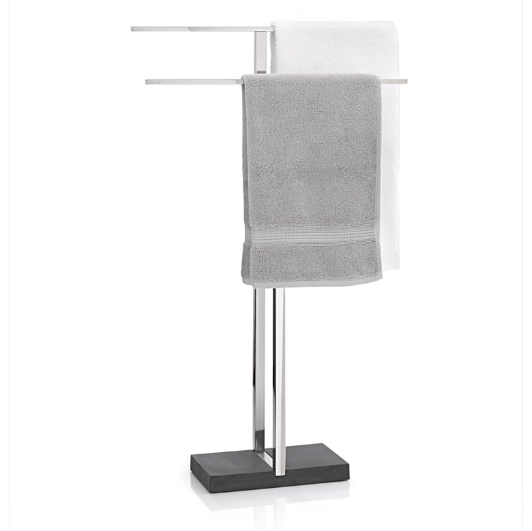 blomus Menoto towel stand polished steel | Scandinavian Design | Towel rails & holders | Silver-coloured