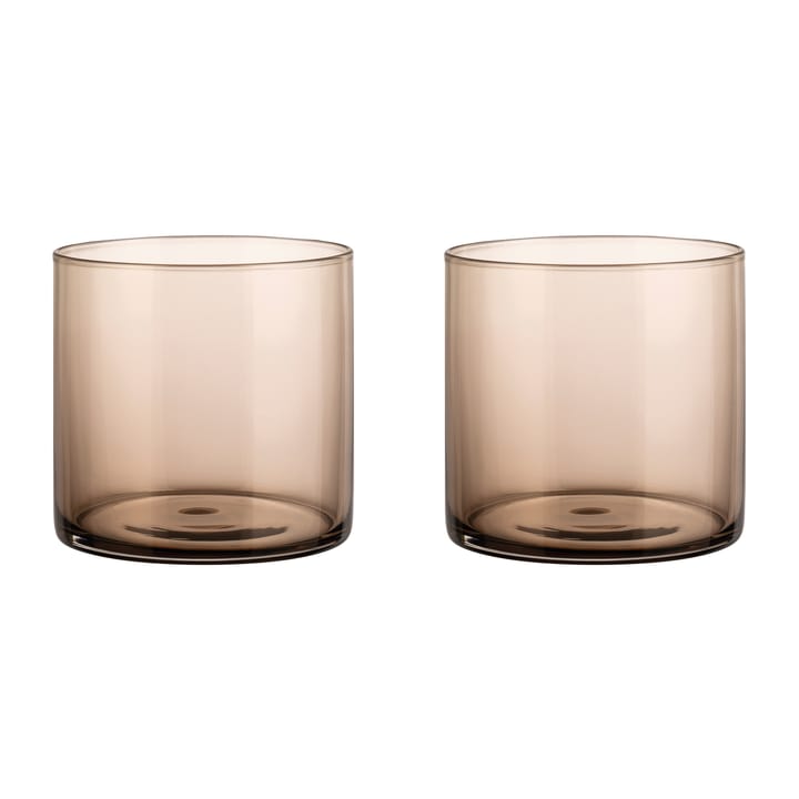 Mera tumbler 20 cl 2-pack - Coffee - Blomus