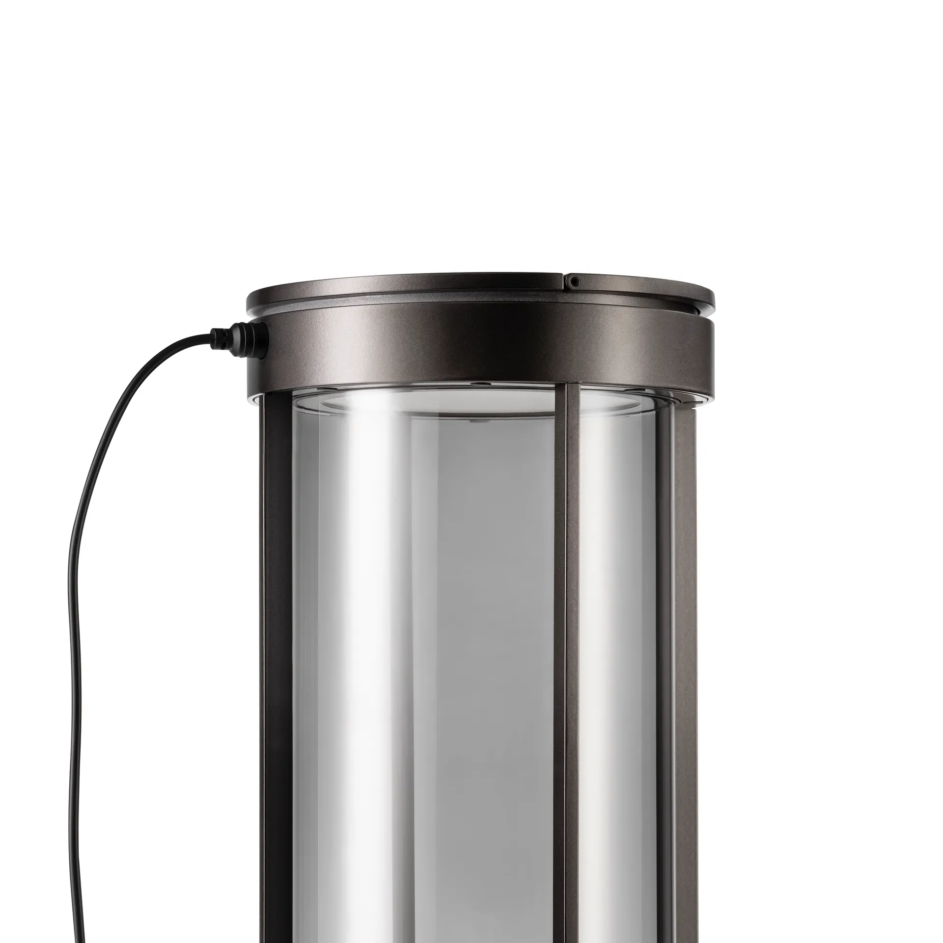 Mituro mobile LED lamp M, Gun metal blomus